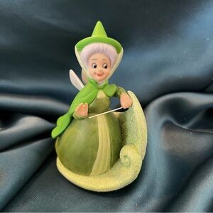 Disney Fauna Fairy Godmother Figure in Bright Lime and Pale Green